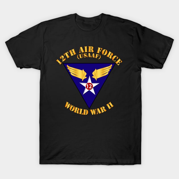 AAC - 12th Air Force T-Shirt by twix123844